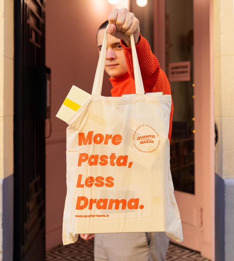 Tote Bag - More Pasta Less...