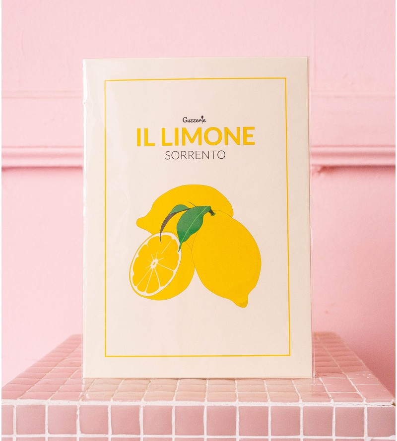 Affiche Citron de Sorrento